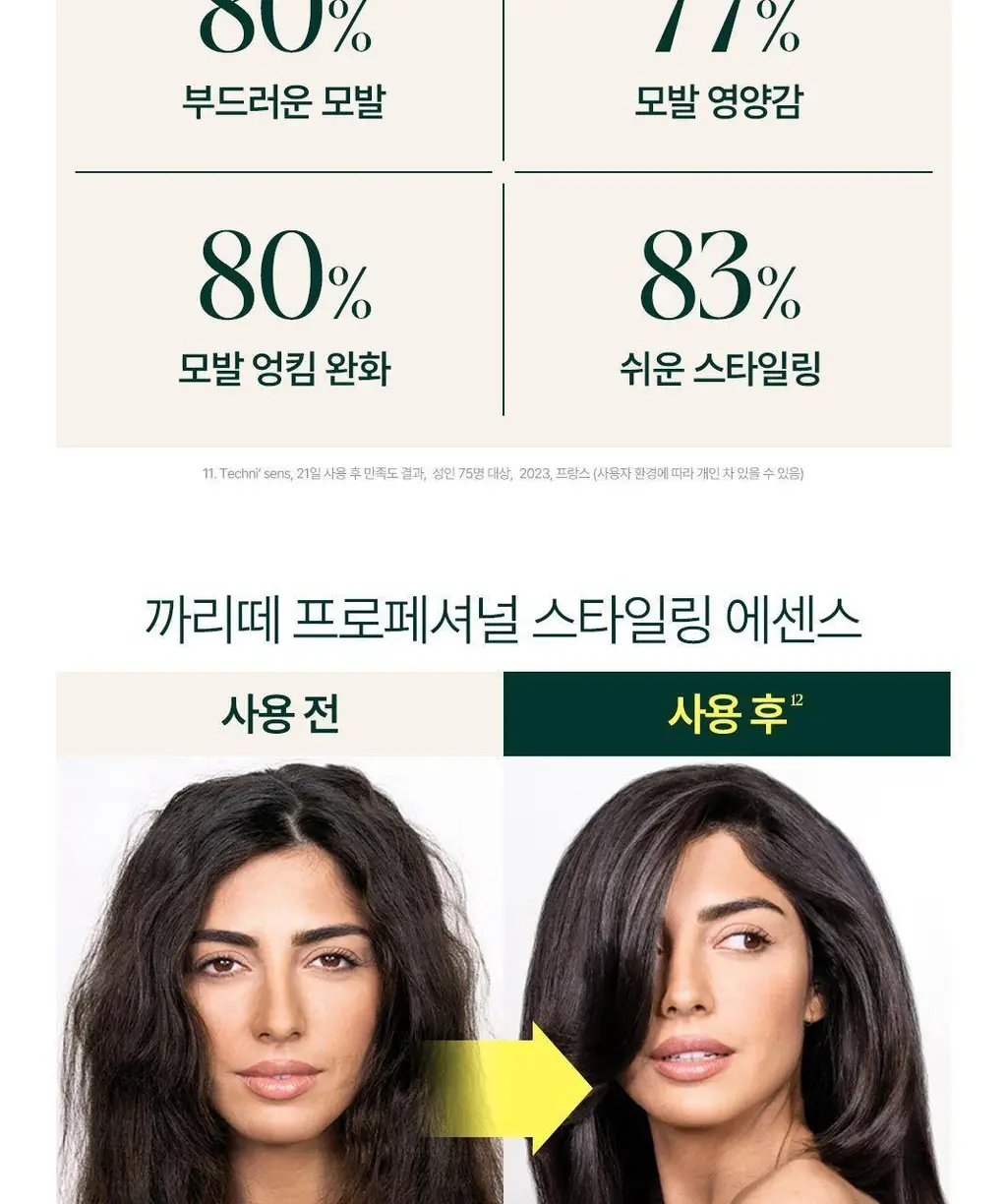 [손상모에센스] 르네휘테르 까리떼 프로페셔널 에센스 100ml (듀오/단품) 상세페이지 13